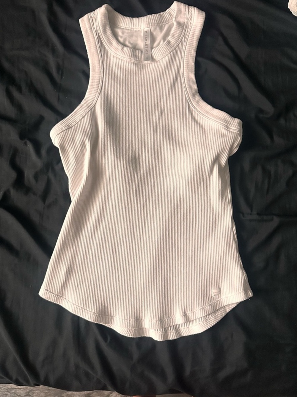 Fabletics The 24-7 Ribbed Tank Pink Size Medium